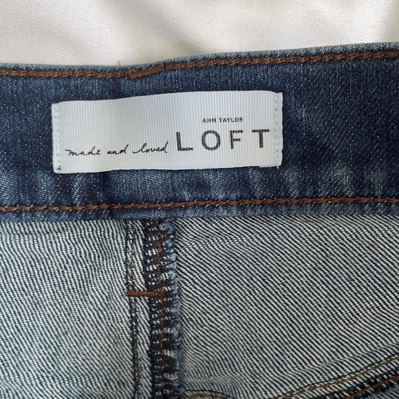 Anne Taylor Loft medium high waist skinny ankle jeans EUC - Picture 5 of 9